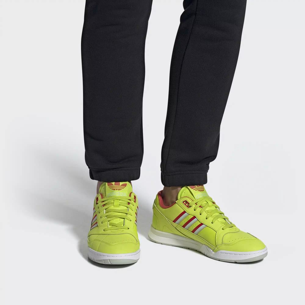 Adidas A.R. Tenis Amarillos Para Hombre (MX-30401)